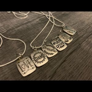 Motivational necklaces price is each